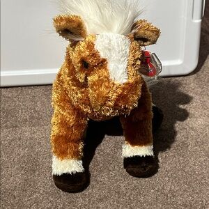 Ty Beanie Buddies Trotter the Horse Plush